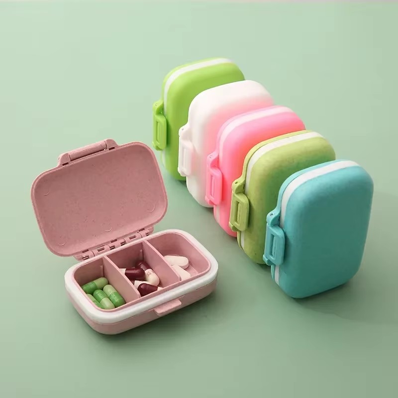 Formula Dispenser Portable - 1-6Pcs Mini Portable Pills Organizer Case