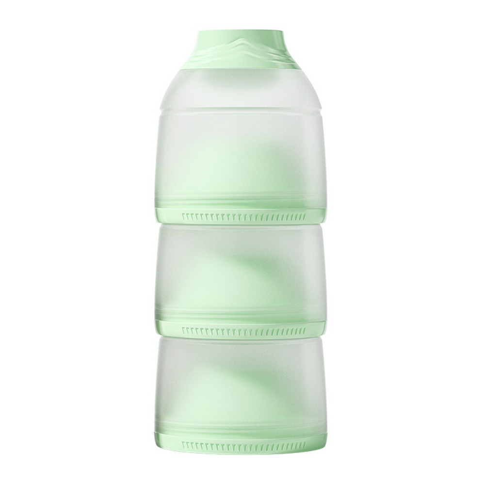 Formula Dispenser Portable - 3 Layers Baby Milk Powder Box