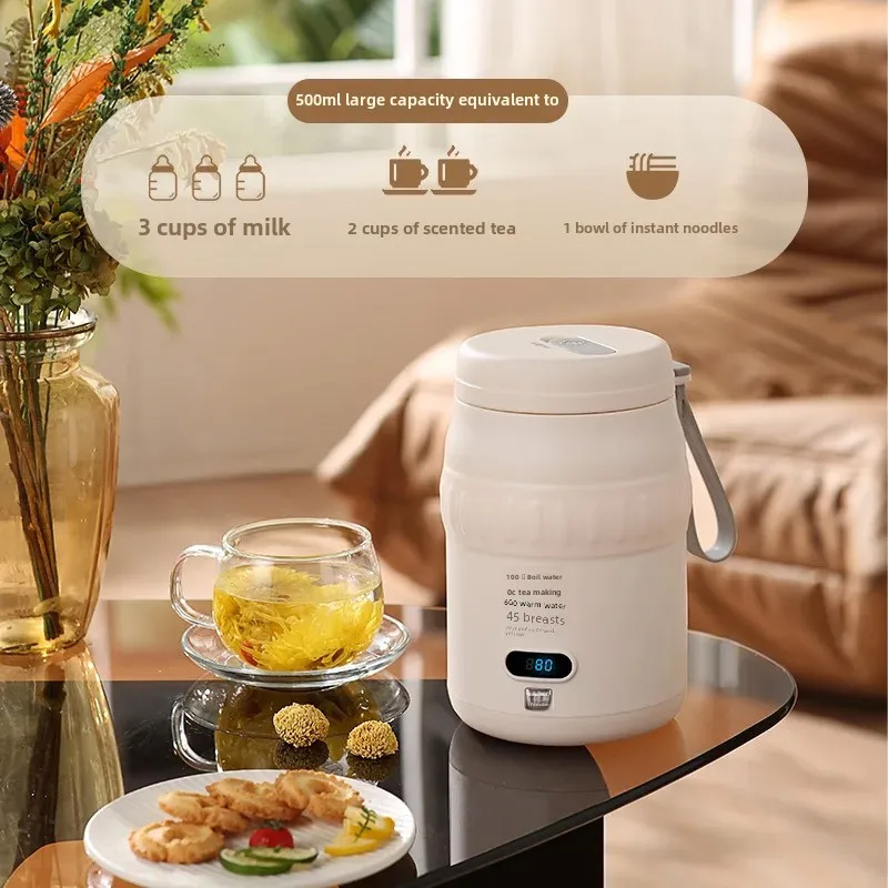 Baby Food Thermos - 2025 New 500ml Smart Multifunctional Electric