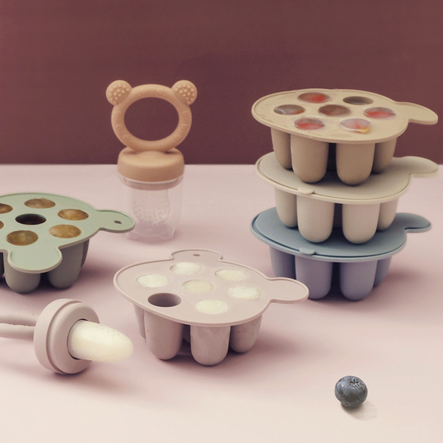 Baby Food Diet - Baby Ice Cream Pops Silicone Mold
