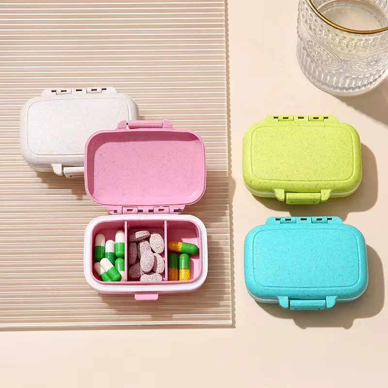 Formula Dispenser Portable - Mini Portable Pills Organizer Case, 3