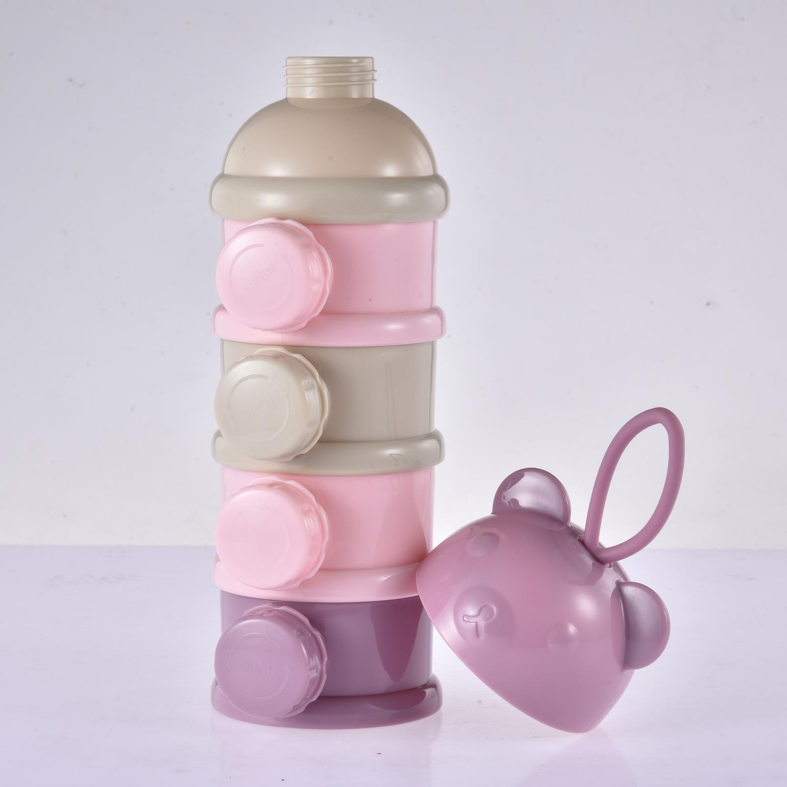Formula Container 4 Grid Porta - Formula Dispenser Portable ulasan dan harga