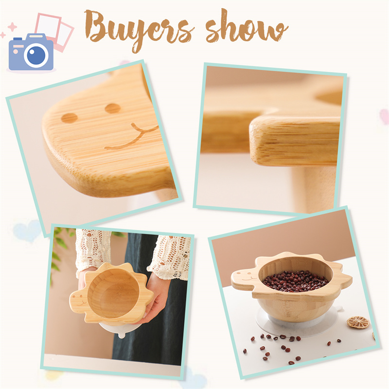 Baby Wooden Tableware Set Dino - Baby Food Kit ulasan dan harga