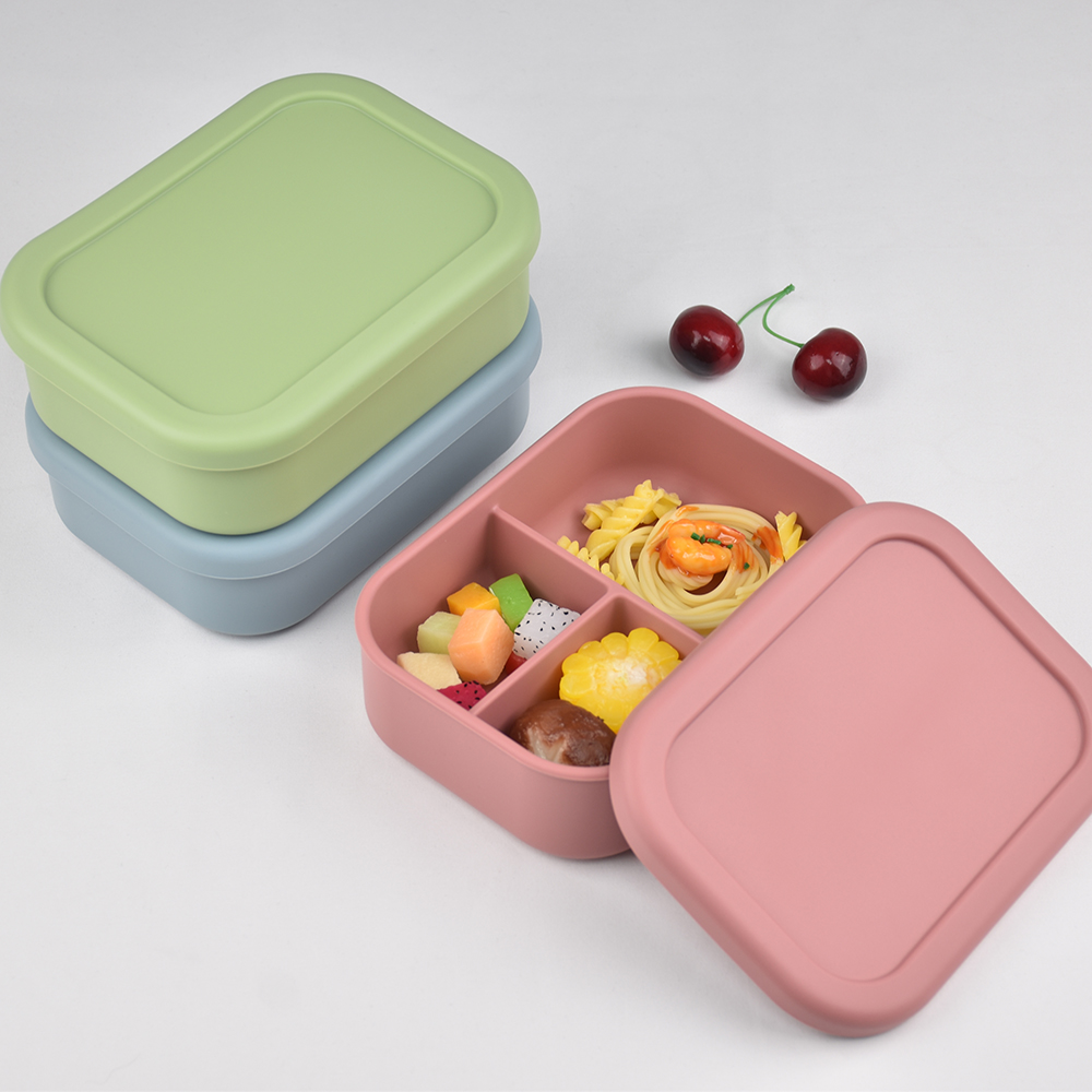 3-Compartment Food Grade Silic - Baby Food Plan ulasan dan harga