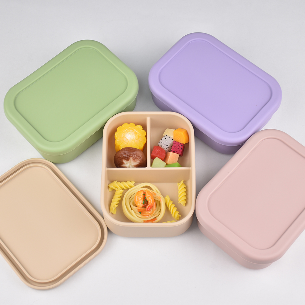 3-Compartment Food Grade Silic - Baby Food Plan ulasan dan harga