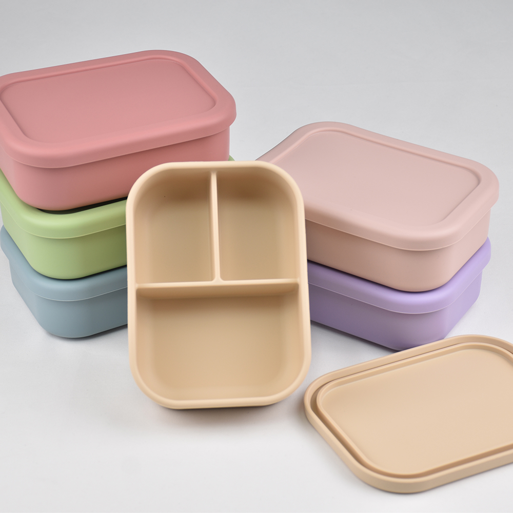3-Compartment Food Grade Silic - Baby Food Plan ulasan dan harga
