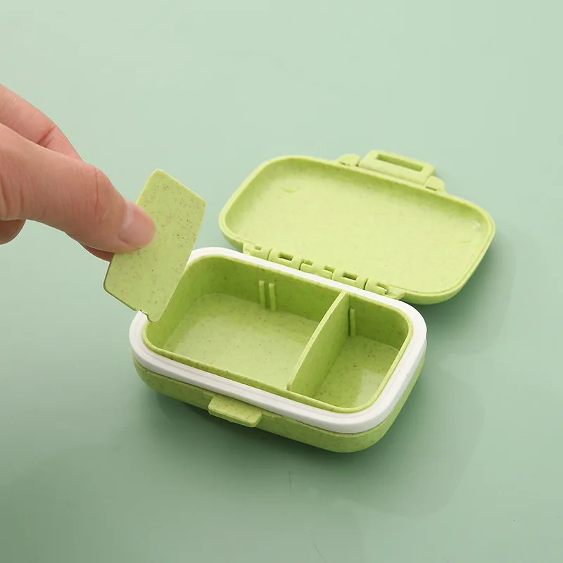 1-6Pcs Mini Portable Pills Org - Formula Dispenser Portable ulasan dan harga