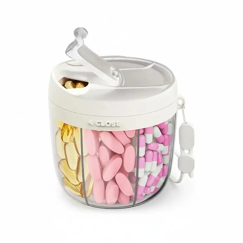 Pill Organizer Pill Dispenser  - Formula Dispenser Portable ulasan dan harga