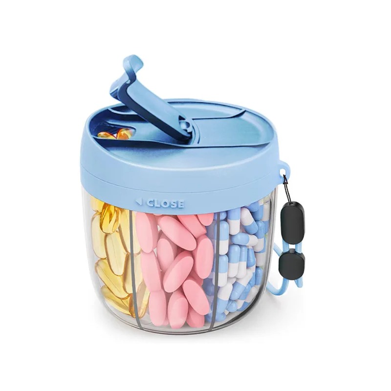 Pill Organizer Pill Dispenser  - Formula Dispenser Portable ulasan dan harga