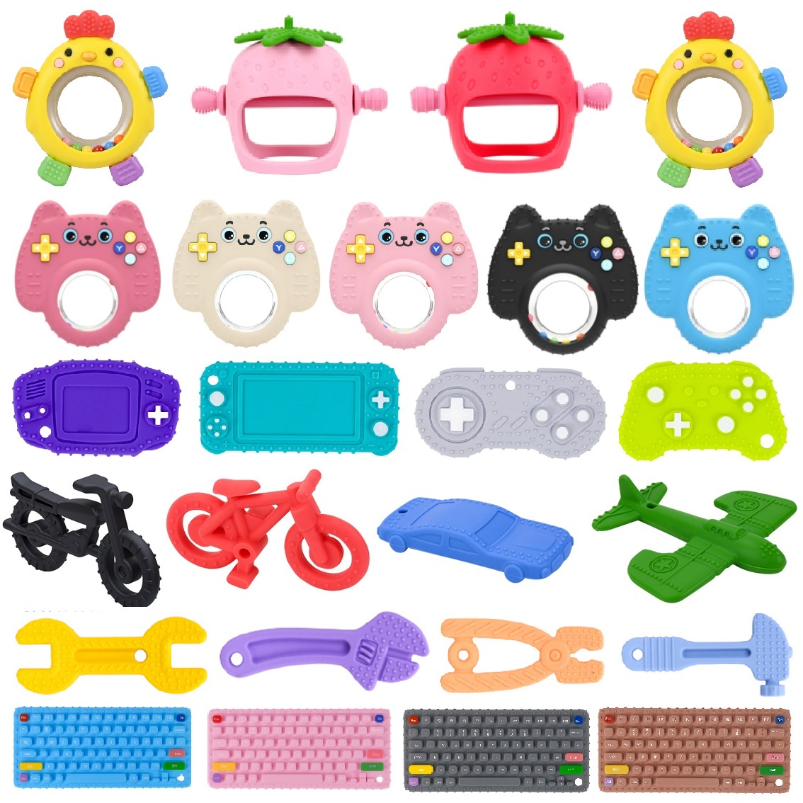 Baby Teether Toys Chew Toy for - Baby Food For 6 Months ulasan dan harga