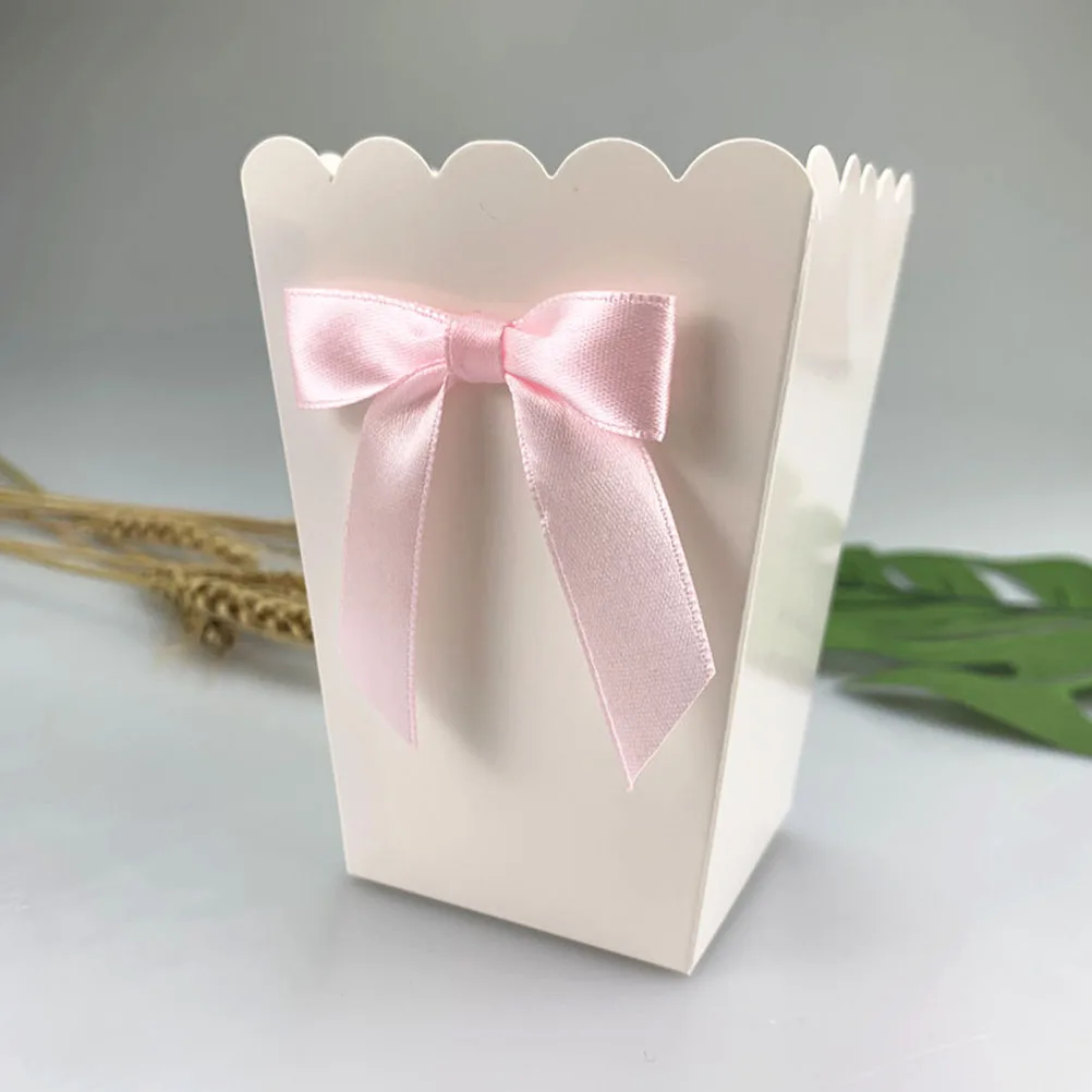 12pcs Pink Bow Popcorn Box Par - Baby Food Plan ulasan dan harga