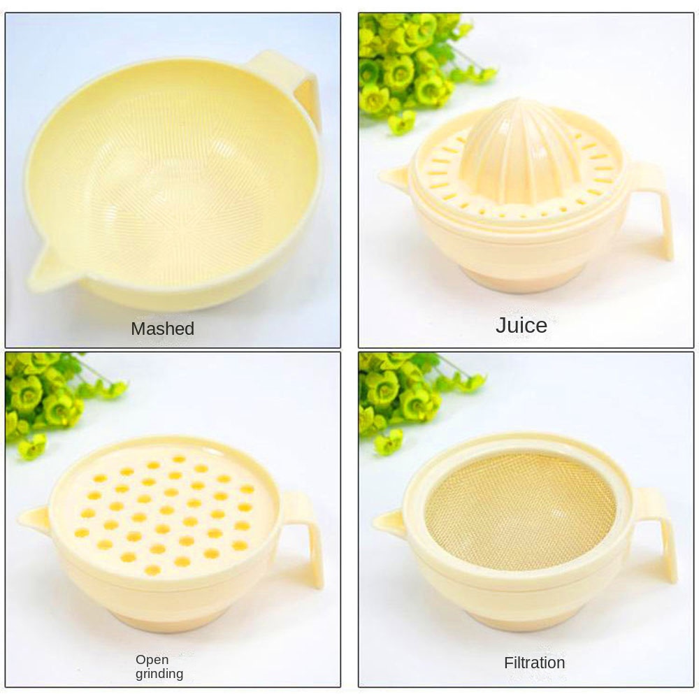 7Pcs Portable Food Grinding Bo - Baby Food Bowl ulasan dan harga