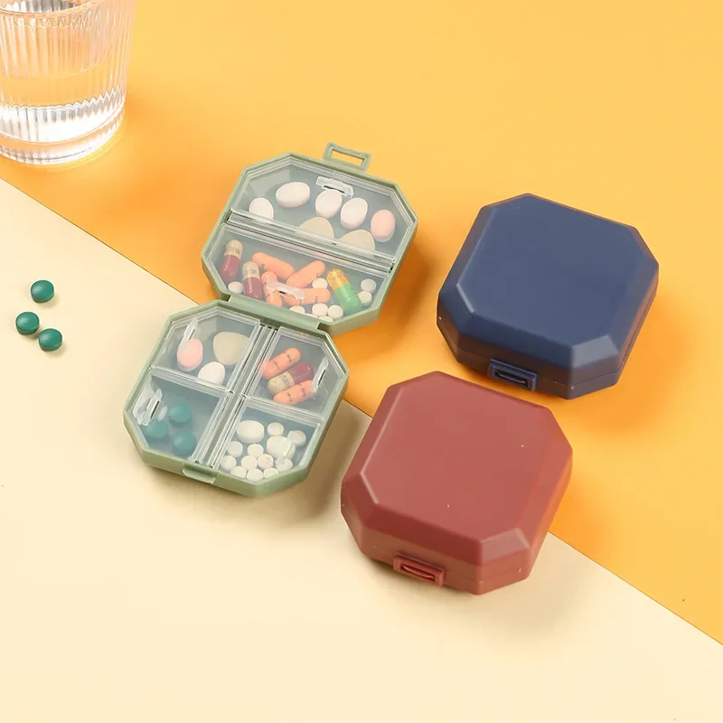 Mini Portable Pill Box 6 Grids - Formula Dispenser Portable ulasan dan harga