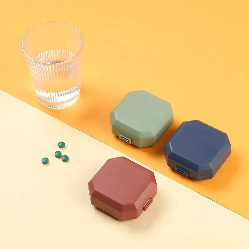 Mini Portable Pill Box 6 Grids - Formula Dispenser Portable ulasan dan harga