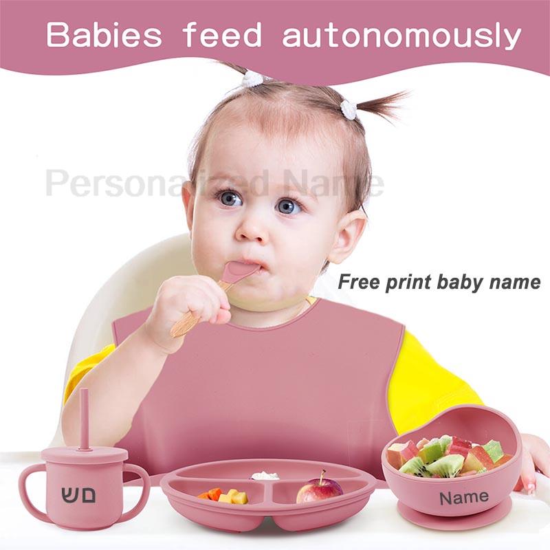 6Pcs Baby Feeding Set Free Per - Baby Food Bowl ulasan dan harga