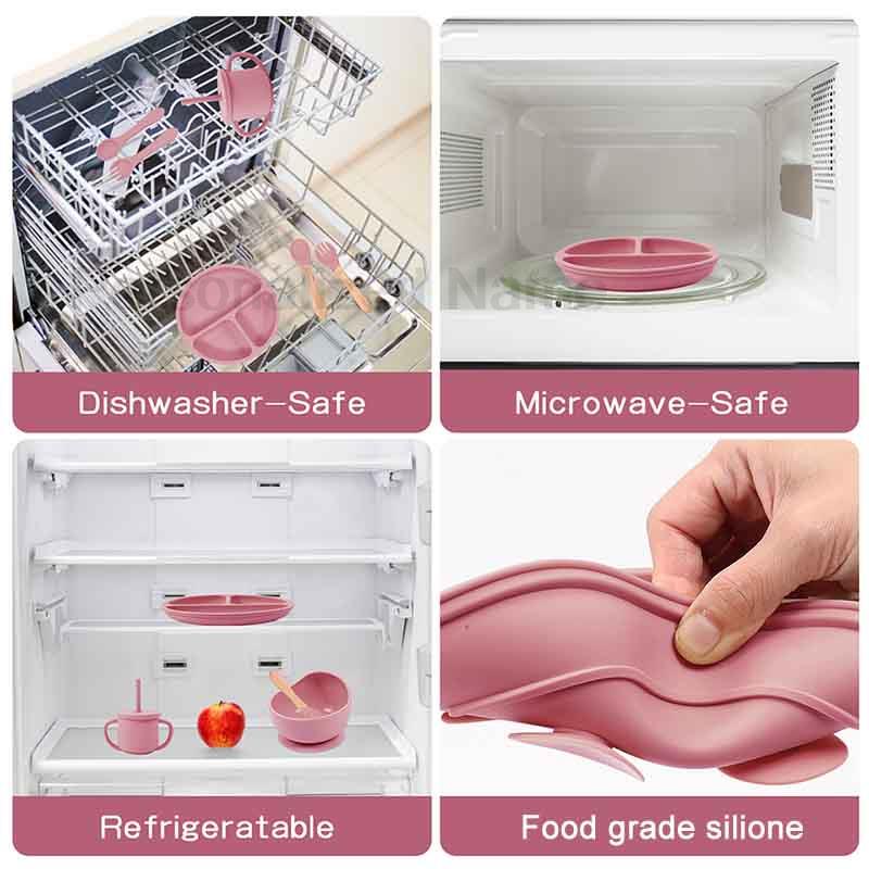 6Pcs Baby Feeding Set Free Per - Baby Food Bowl ulasan dan harga