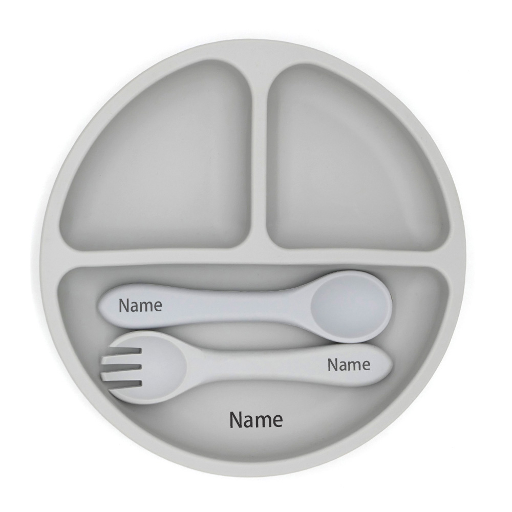 Free Name Printing Silicone Ch - Baby Food Bowl ulasan dan harga