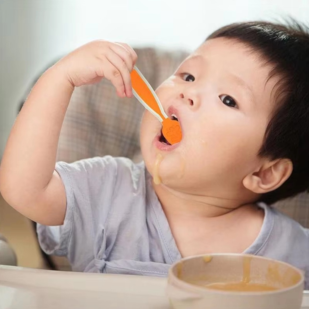 ABGG-Baby Self-Feeding Spoon S - Baby Food For 6 Months ulasan dan harga