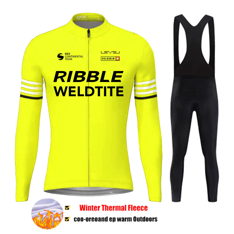Winter New Cycling Clothes Set - Bib Long Sleeve ulasan dan harga