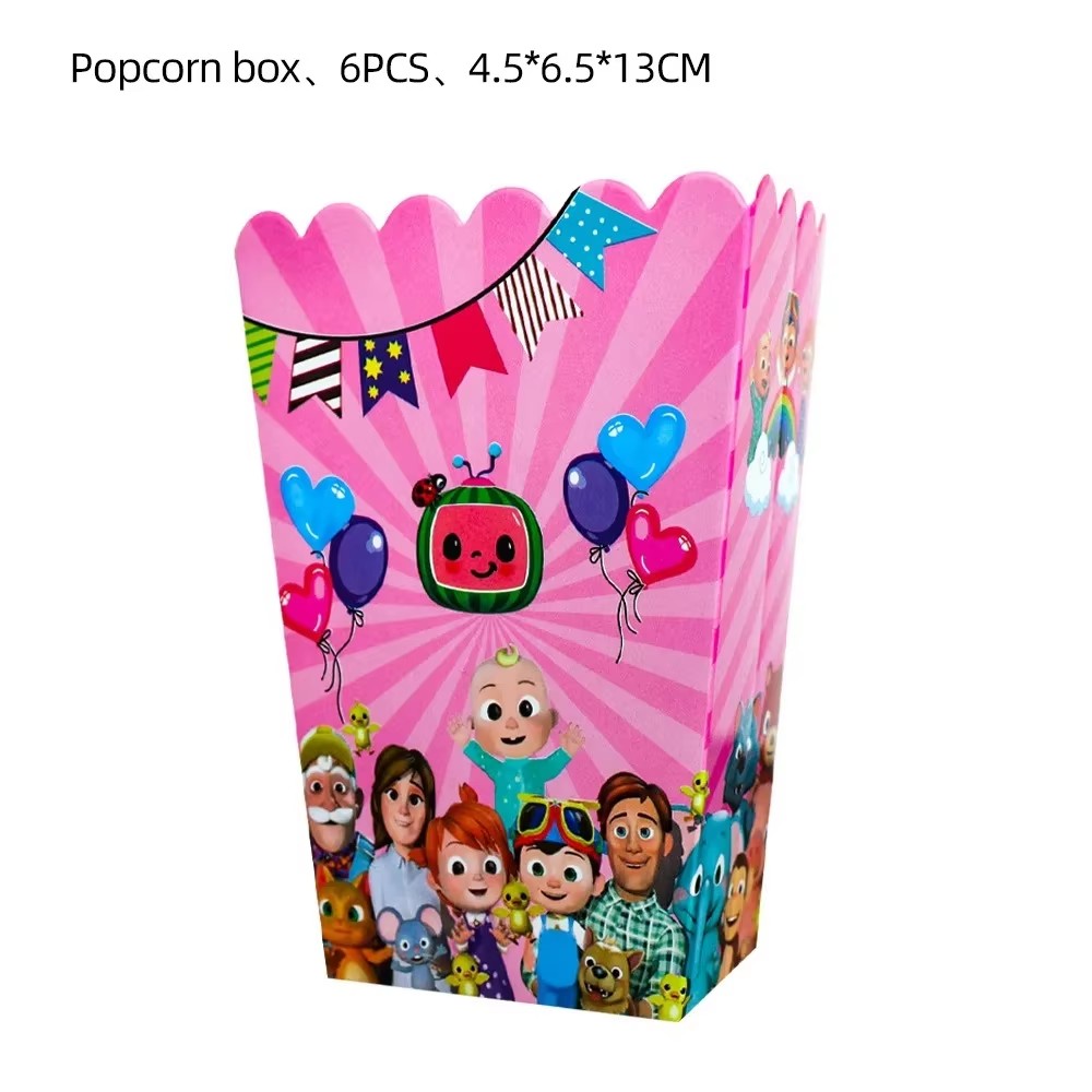 6/12Pcs Cocomelon Theme Kids B - Baby Food Plan ulasan dan harga