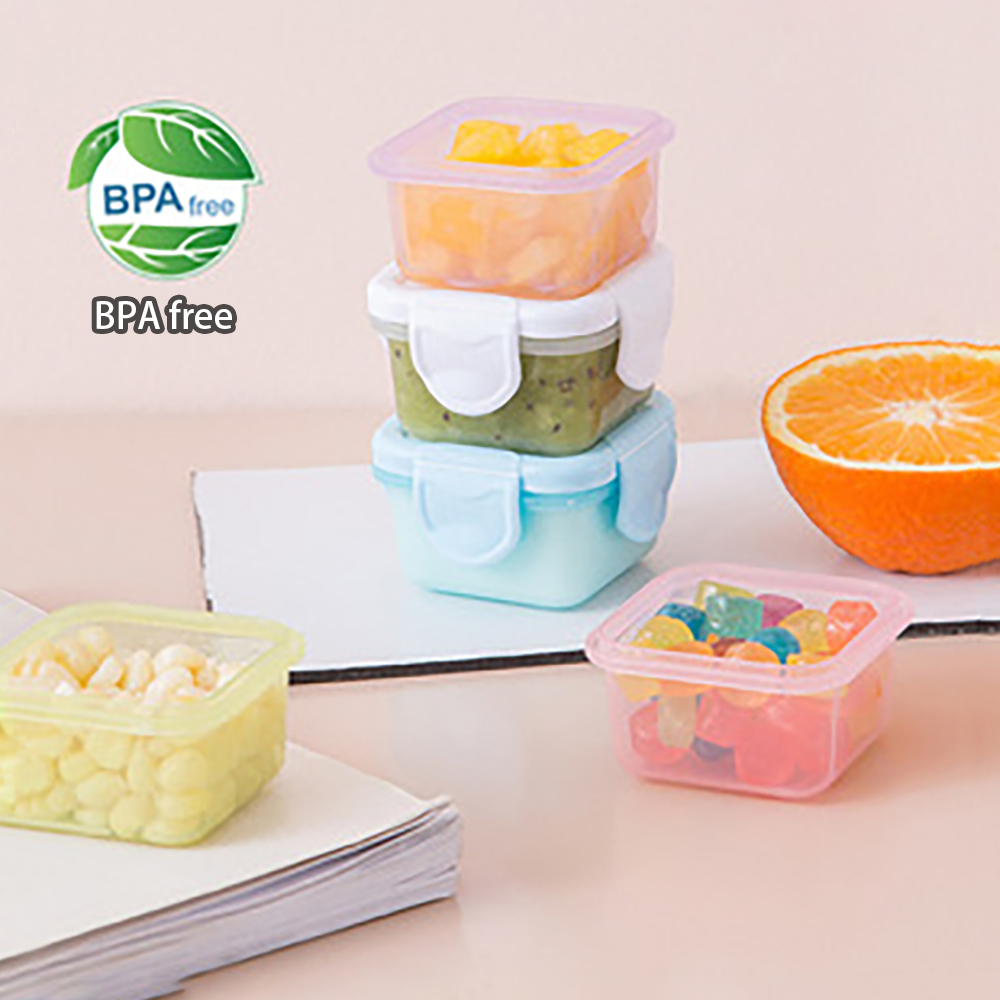 4pcs BPA Free Mini Baby Food S - Baby Food Bowl ulasan dan harga