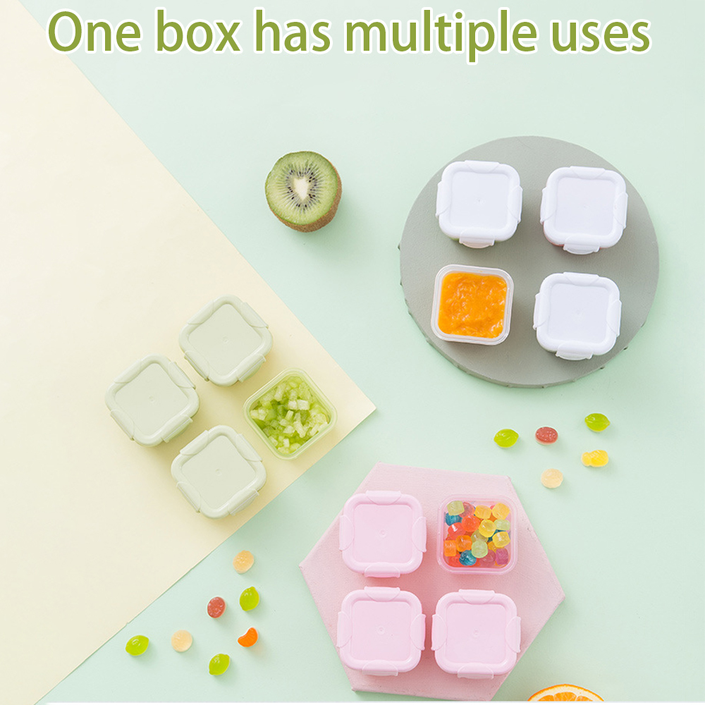 4pcs BPA Free Mini Baby Food S - Baby Food Bowl ulasan dan harga