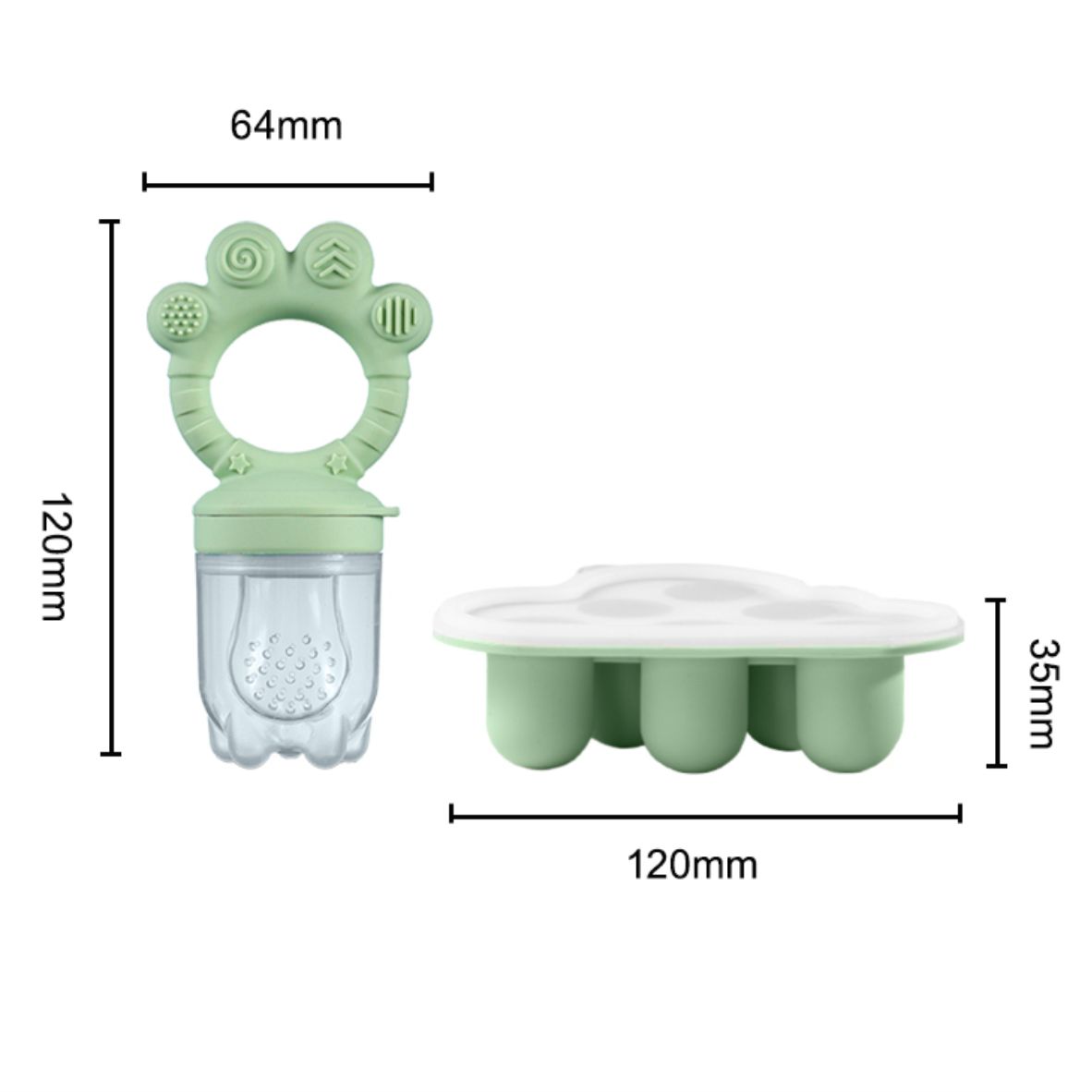 Baby Fruit Food Feeder & Freez - Baby Food For 2 Year Old ulasan dan harga
