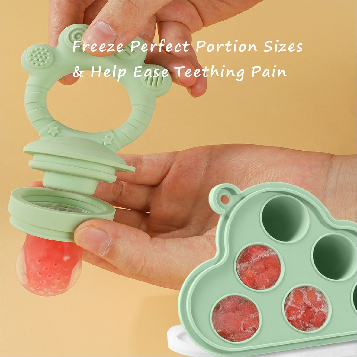Baby Fruit Food Feeder & Freez - Baby Food For 2 Year Old ulasan dan harga
