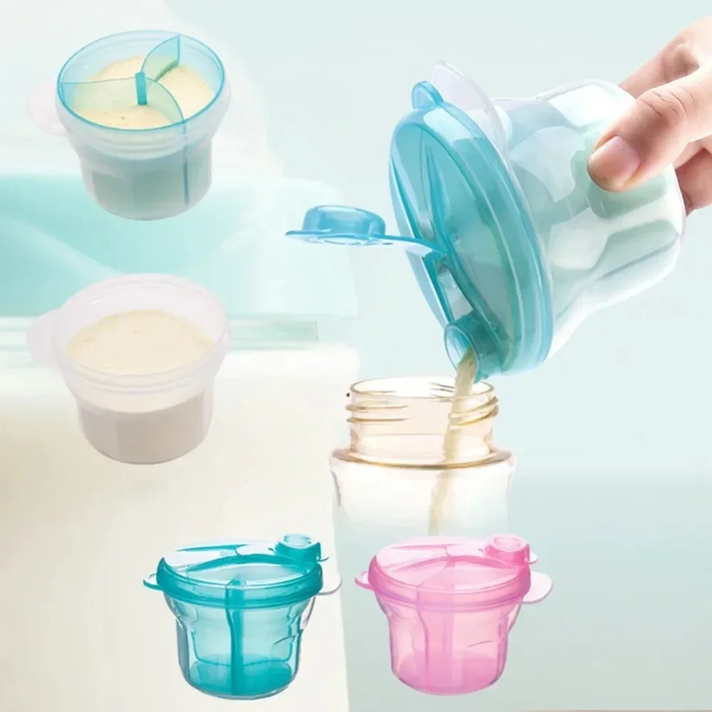 3-grid Portable Formula Dispen - Baby Food Diet ulasan dan harga