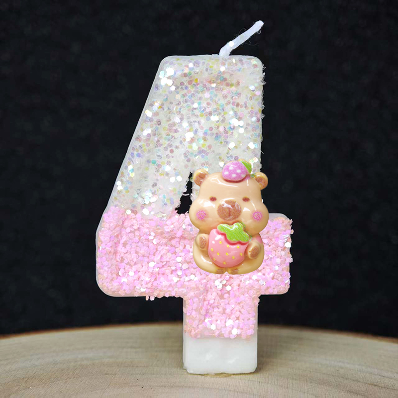 New Capybara Candles Cake Deco - Baby Food Plan ulasan dan harga