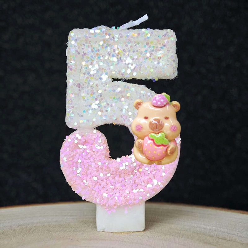 New Capybara Candles Cake Deco - Baby Food Plan ulasan dan harga