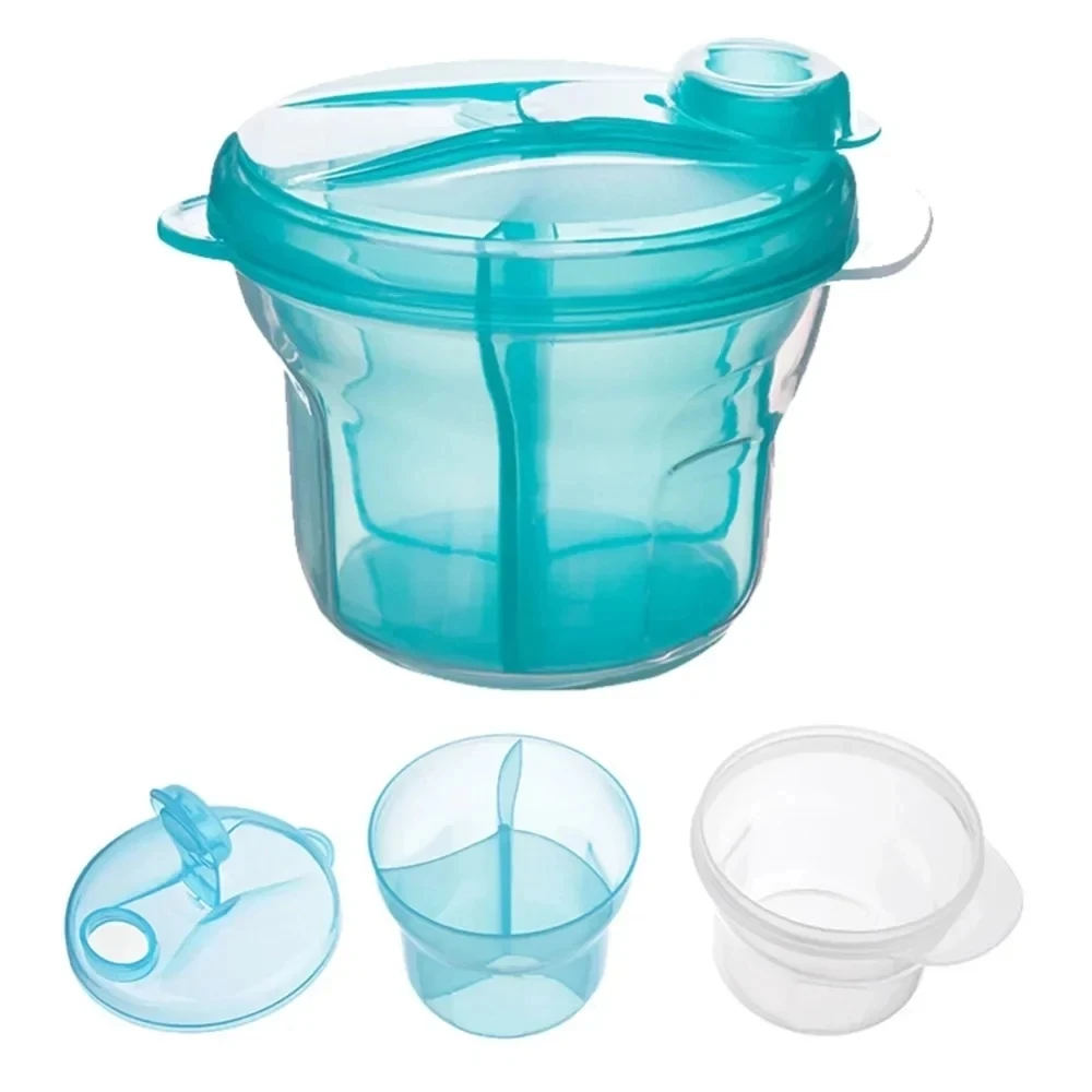 Baby Food Storage Boxs 3-grid  - Formula Dispenser Portable ulasan dan harga