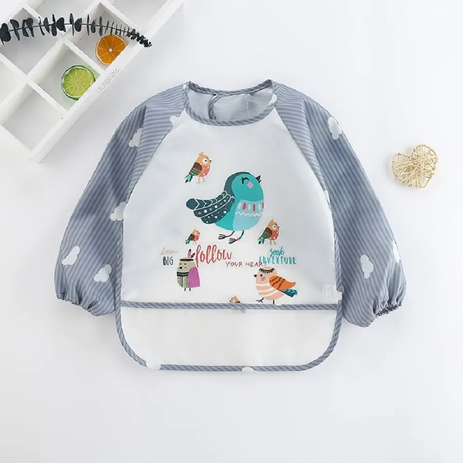 For1-3Year Baby Long Sleeve Sc - Bib Long Sleeve ulasan dan harga