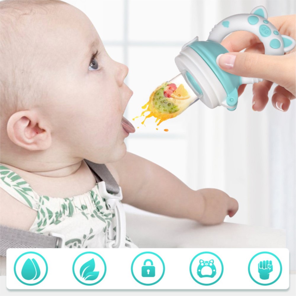 Silicone Fresh Food Nibbler Ba - Baby Food Guide ulasan dan harga