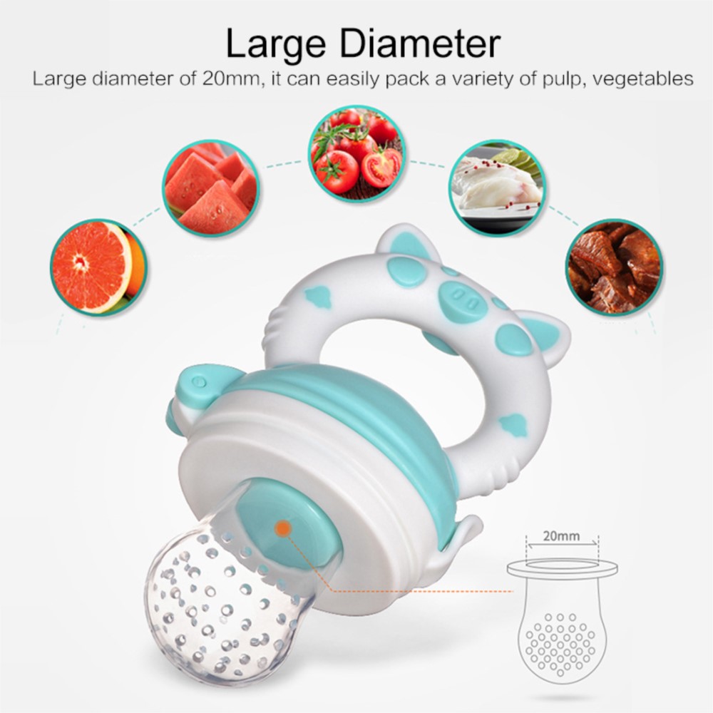 Silicone Fresh Food Nibbler Ba - Baby Food Guide ulasan dan harga