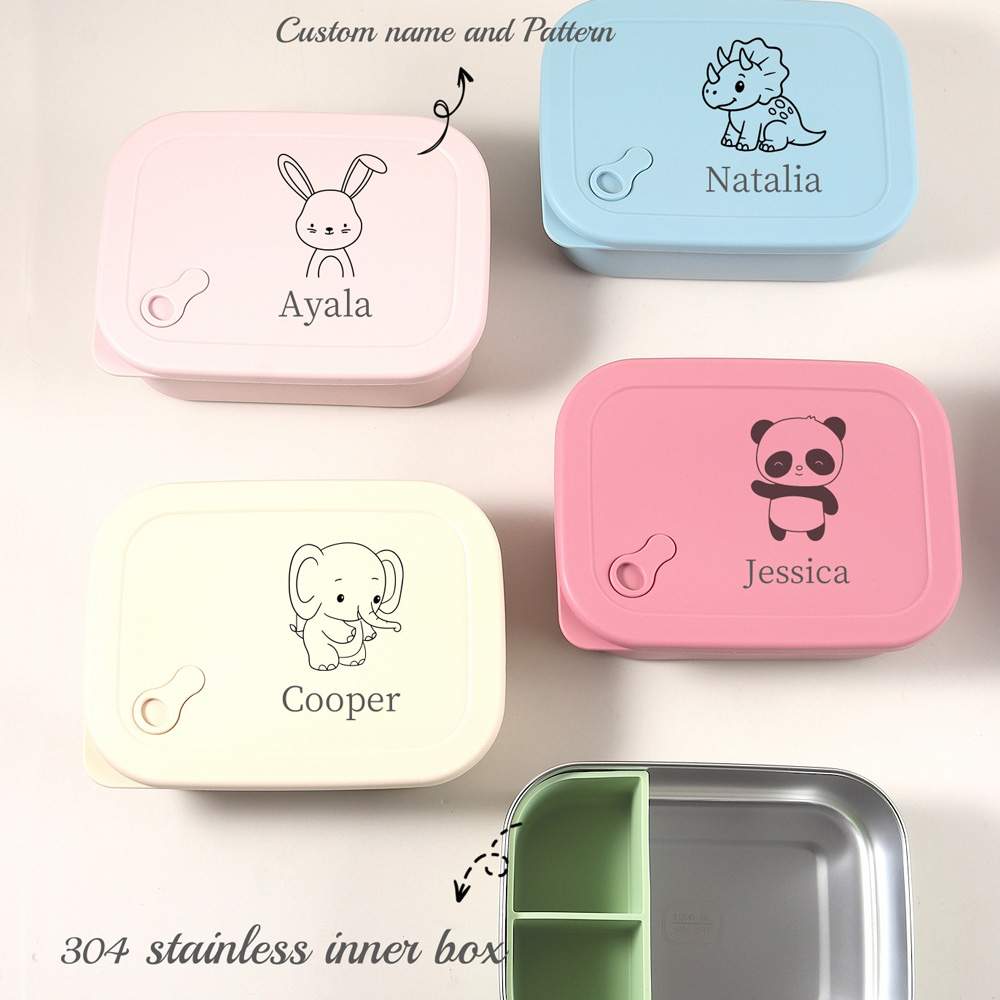1200ml 1pc Custom Name & Patte - Baby Food Bowl ulasan dan harga