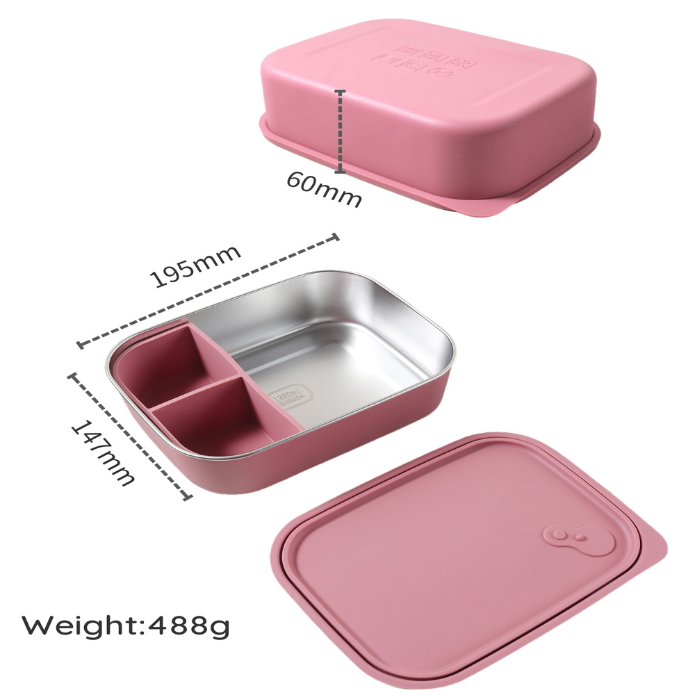 1200ml 1pc Custom Name & Patte - Baby Food Bowl ulasan dan harga