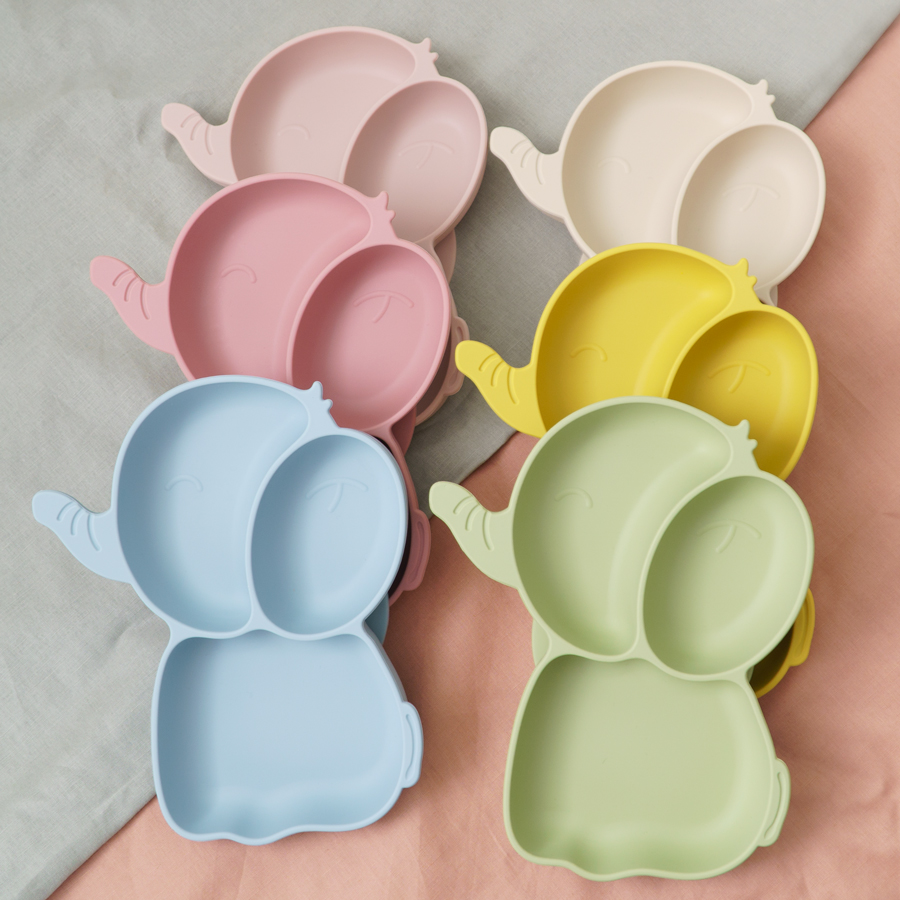 1PCS Baby Silicone Dining Dish - Baby Food Kit ulasan dan harga