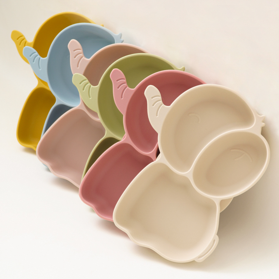 1PCS Baby Silicone Dining Dish - Baby Food Kit ulasan dan harga