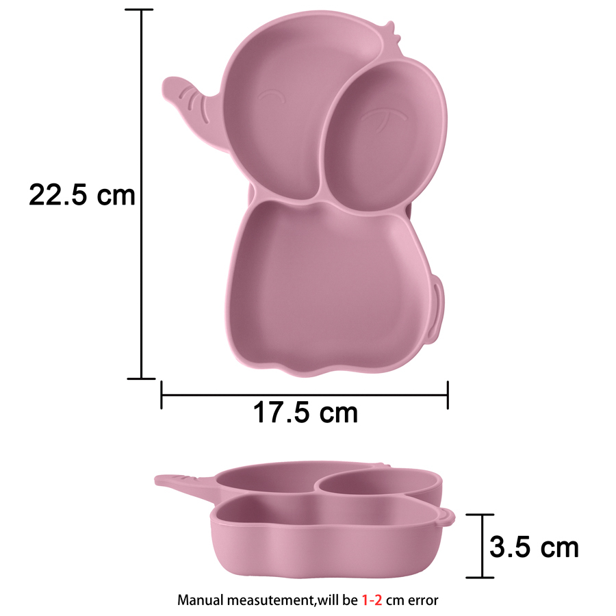 1PCS Baby Silicone Dining Dish - Baby Food Kit ulasan dan harga