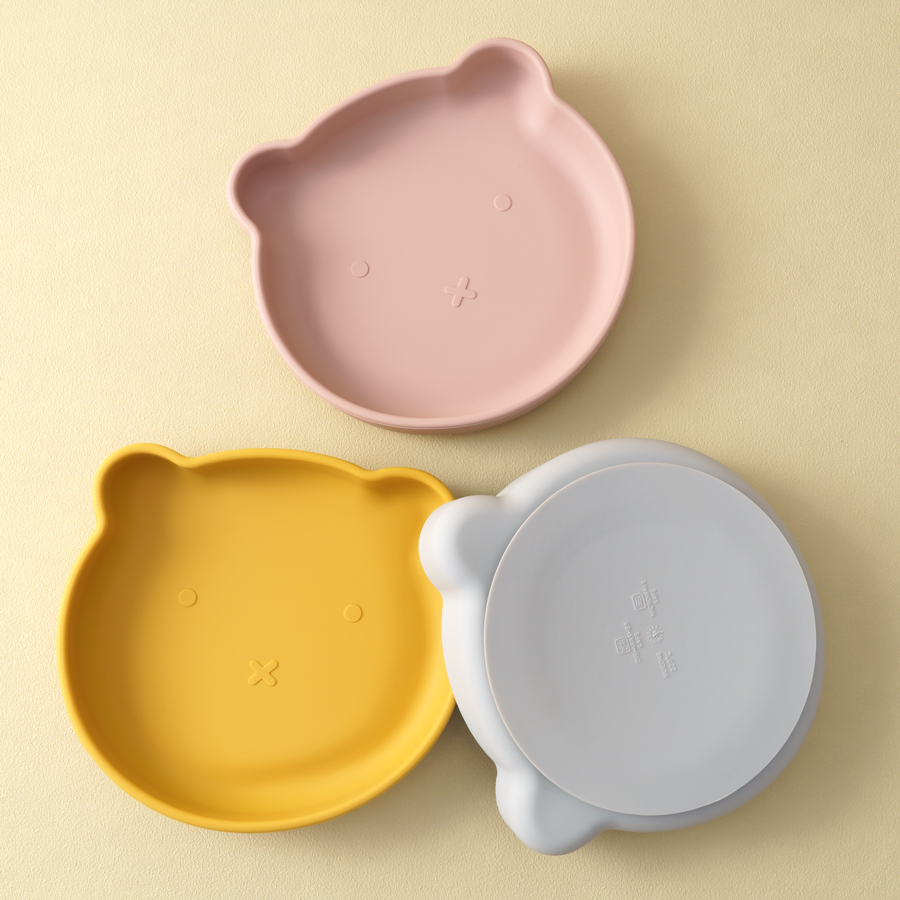 1PC Silicone Baby Dishes Sucti - Baby Food Bowl ulasan dan harga