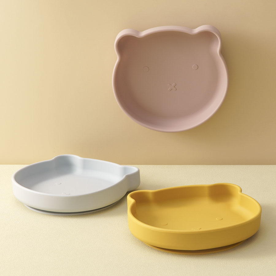 1PC Silicone Baby Dishes Sucti - Baby Food Bowl ulasan dan harga