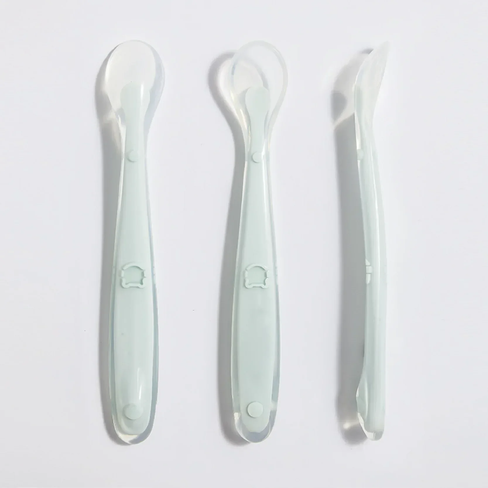Soft Silicone Baby Spoon Toddl - Baby Food Guide ulasan dan harga
