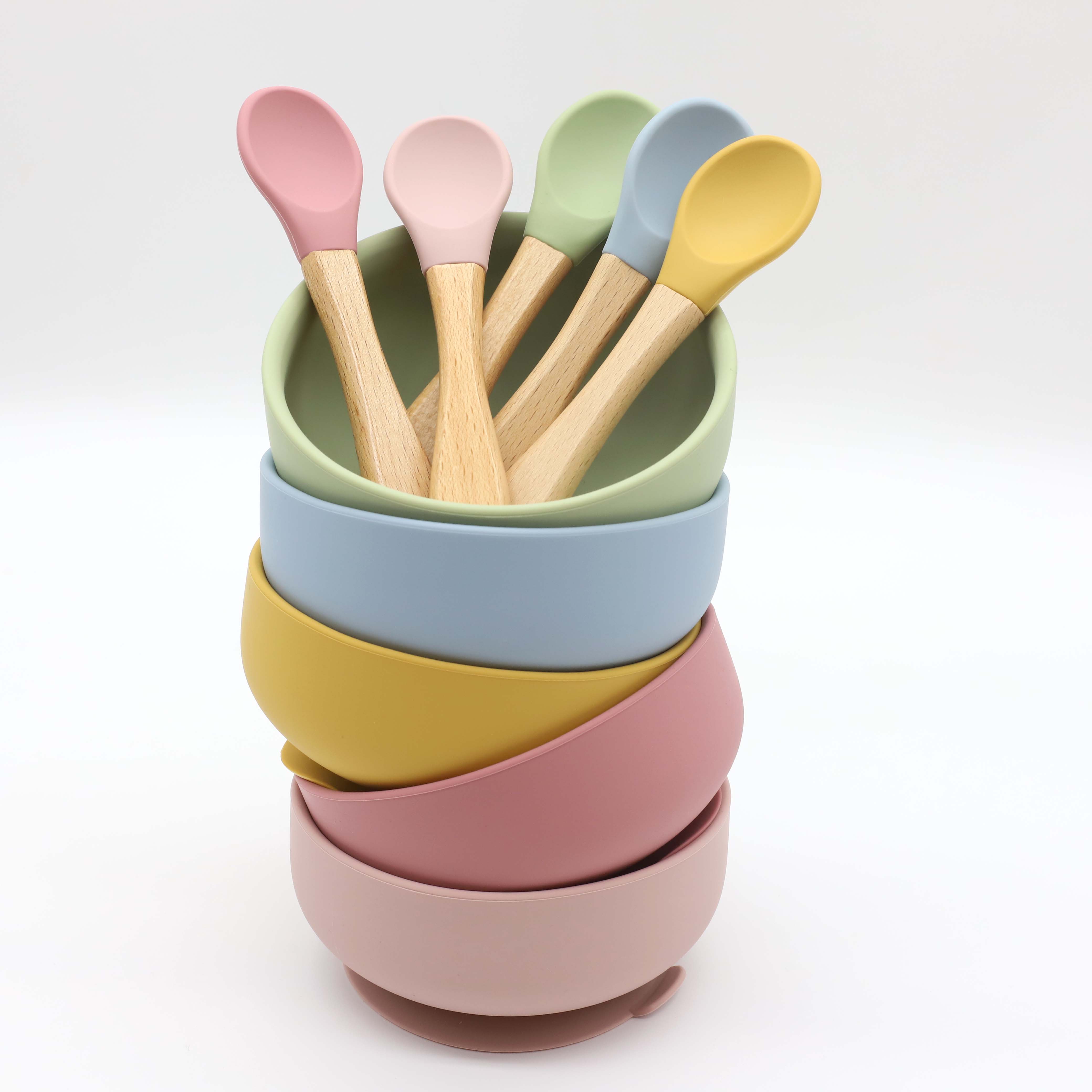 Silicone bowl with suction cup - Baby Food Guide ulasan dan harga