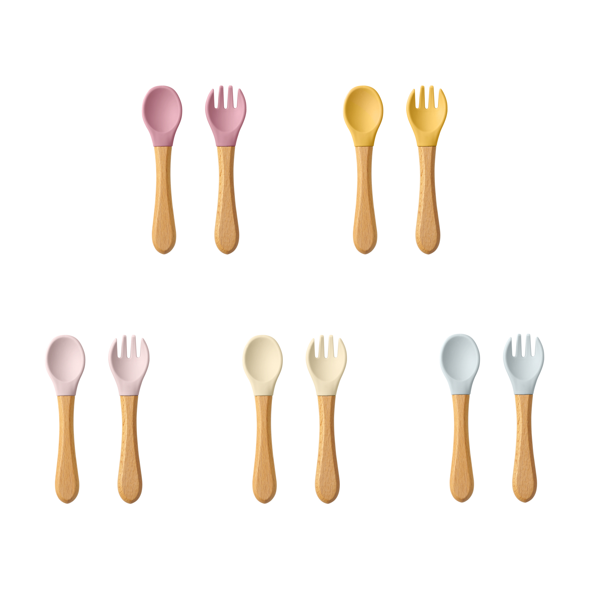 2PCS Baby Learning Spoons Uten - Baby Food Guide ulasan dan harga