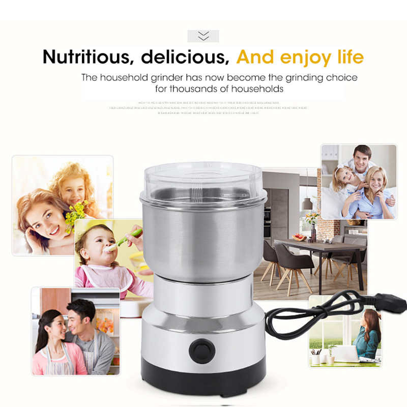 Mini Electric Grinder 4 Blades - Baby Food Processor ulasan dan harga