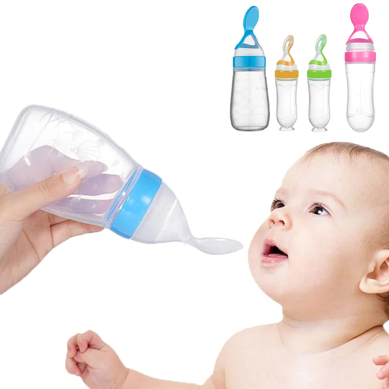 Safe Baby Feeding Bottle Spoon - Baby Food Guide ulasan dan harga