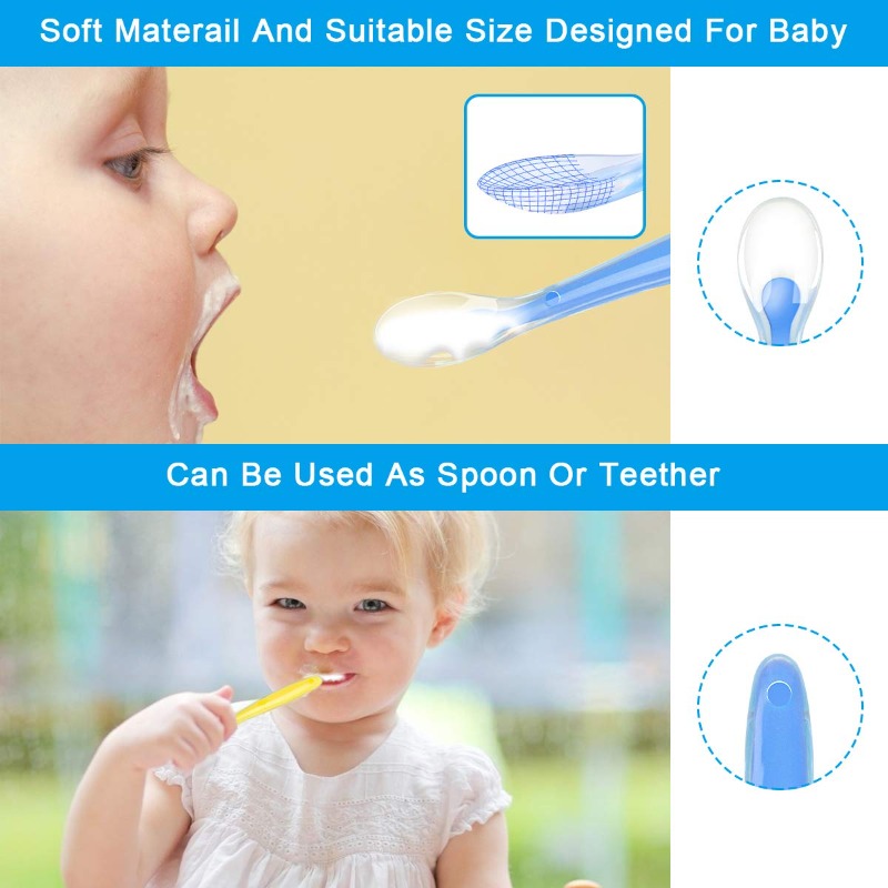 BPA Free Baby Silicone Spoons  - Baby Food Guide ulasan dan harga