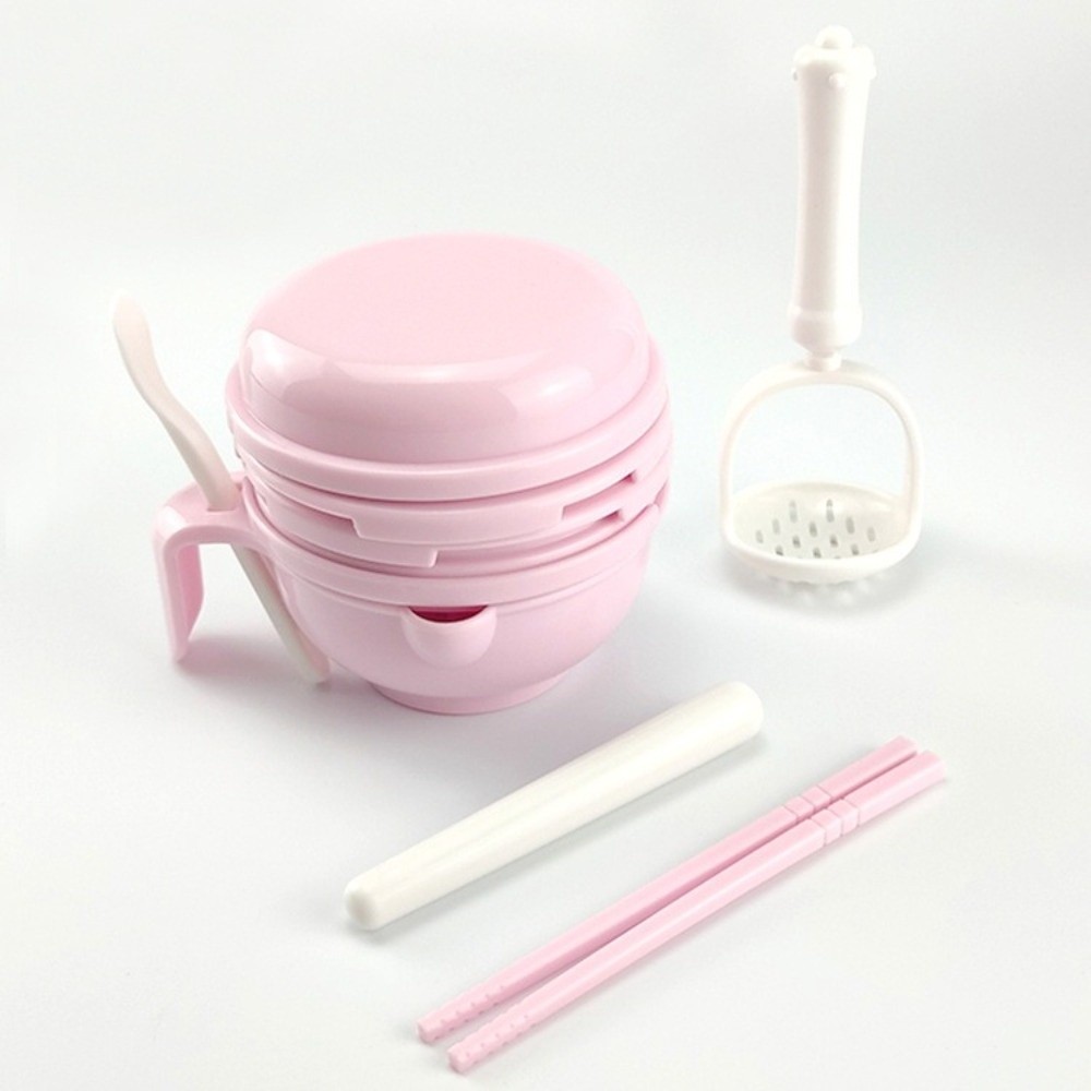 Solid color Baby Food Grinding - Baby Food Bowl ulasan dan harga