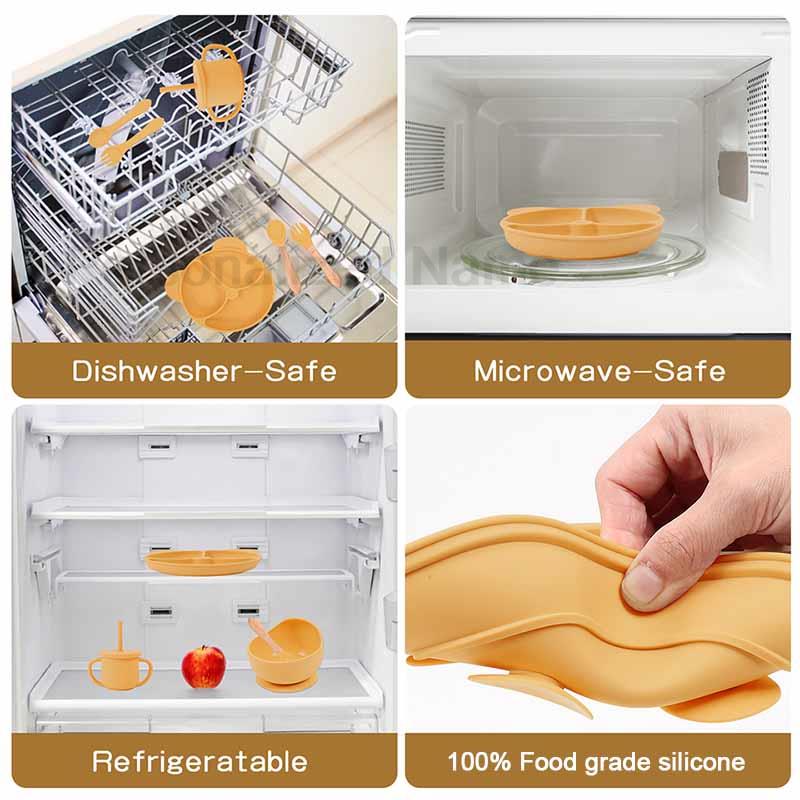 Feeding Set Silicone For Baby  - Baby Food Bowl ulasan dan harga
